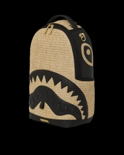 RAFFIA PALM BACKPACK><noscript><img width=