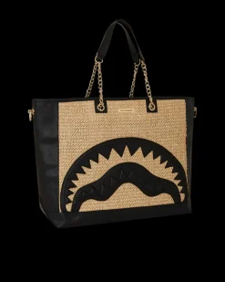 RAFFIA PALM TOTE><noscript><img width=