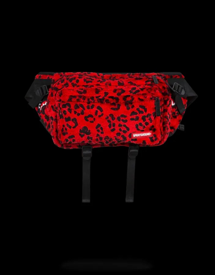 RED LEOPARD CROSSBODY TRANSPORTER>SPRAYGROUND Best