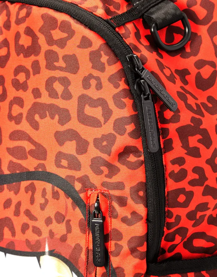 RED LEOPARD LIPS>SPRAYGROUND Clearance