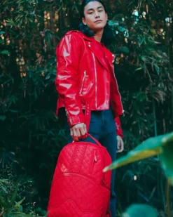 RED RIVIERA BACKPACK (DLXV)>SPRAYGROUND