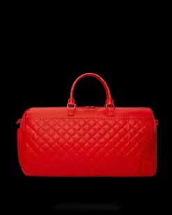 RED RIVIERA EMPEROR DUFFLE>SPRAYGROUND