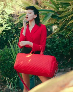 RED RIVIERA EMPEROR DUFFLE><noscript><img width=