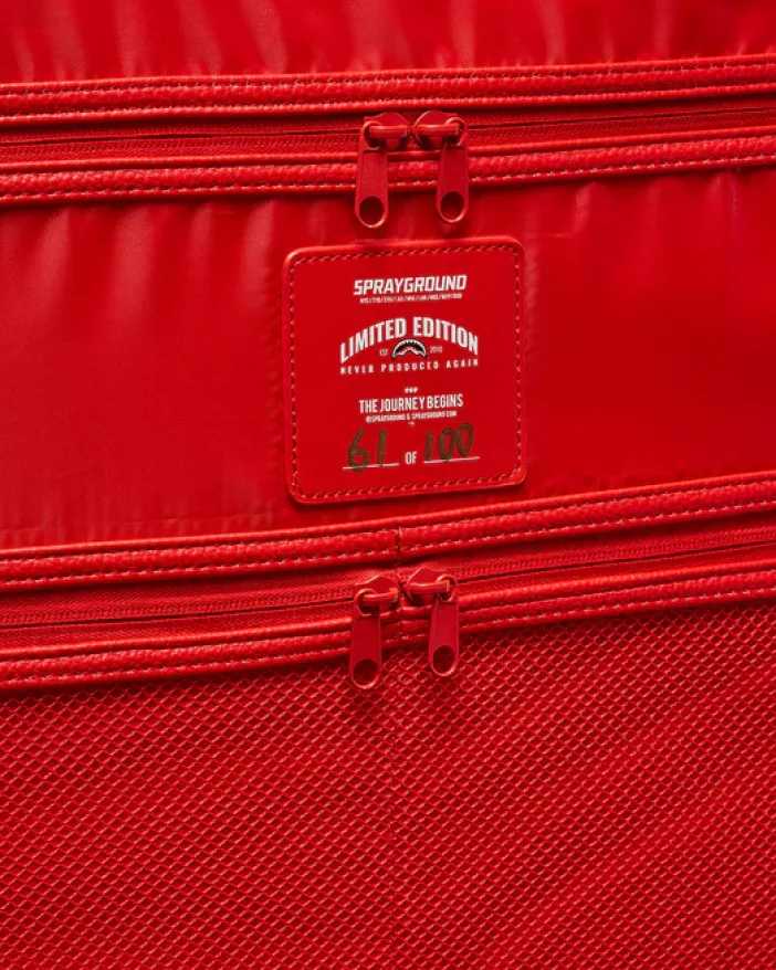RED RIVIERA JETSETTER CARRY-ON LUGGAGE>SPRAYGROUND Outlet