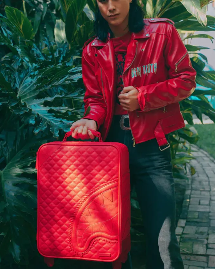 RED RIVIERA JETSETTER CARRY-ON LUGGAGE>SPRAYGROUND Outlet