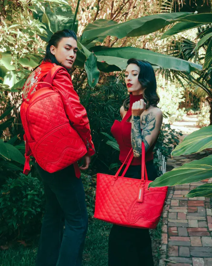 RED RIVIERA TOTE>SPRAYGROUND Clearance
