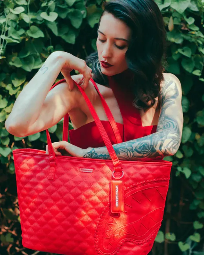 RED RIVIERA TOTE>SPRAYGROUND Clearance