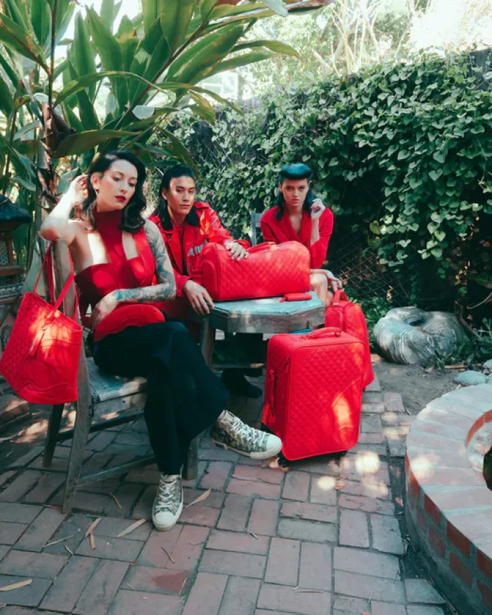RED RIVIERA TOTE>SPRAYGROUND Clearance