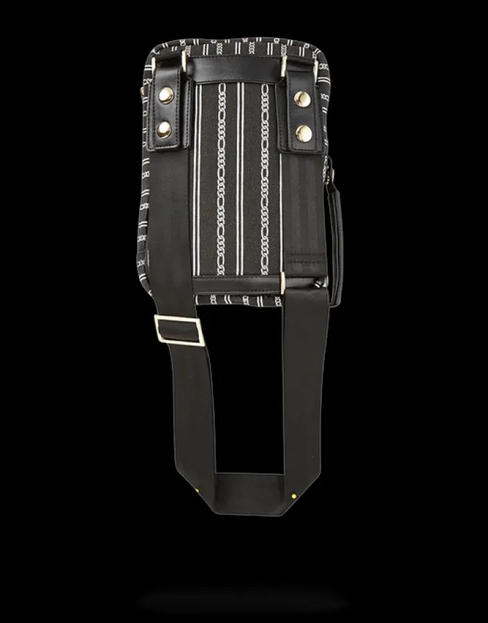 REVERSE BLACK SHARKS IN PARIS SLING>SPRAYGROUND Clearance