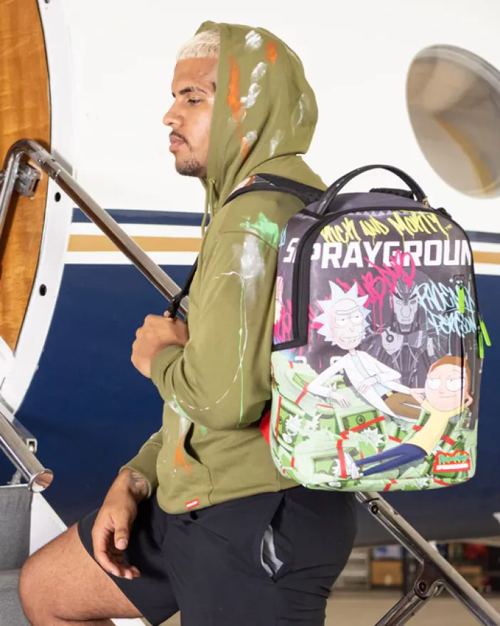 RICK AND MORTY THE GOOD LIFE (DLXR)>SPRAYGROUND Sale