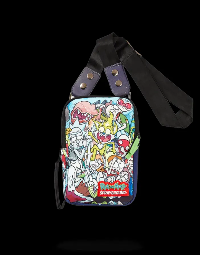 RICK u0026 MORTY CRAMMED SLING>SPRAYGROUND
