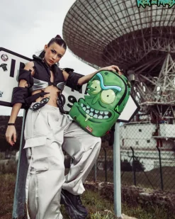 RICK u0026 MORTY PICKLE SHARKBITE BACKPACK (DLXV)>SPRAYGROUND Clearance