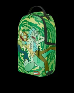 RICK u0026 MORTY PORTAL SHARK BACKPACK><noscript><img width=