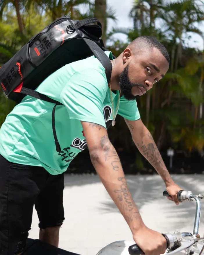 RIP ME OPEN BACKPACK (FROSTED TRANSPARENT)>SPRAYGROUND Discount