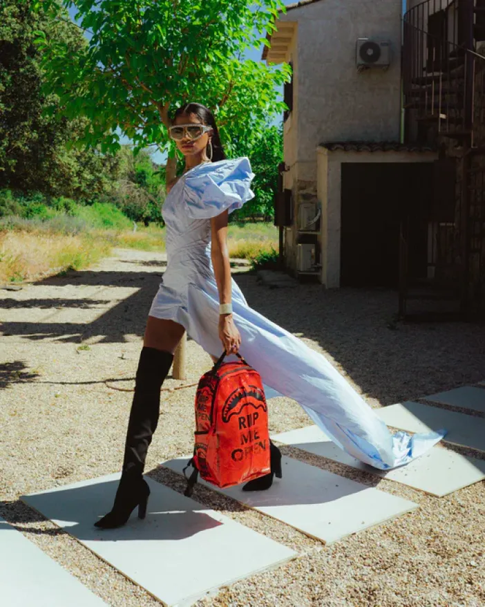 RIP ME OPEN (RED) (VINYL)>SPRAYGROUND New