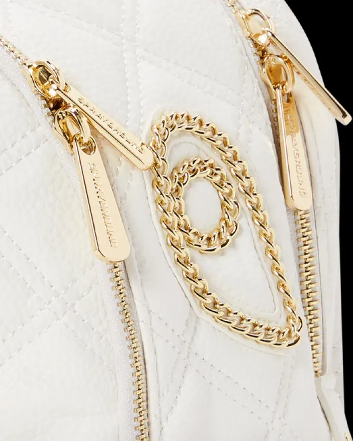 RIVIERA LE BLANC GOLD CHAIN SHARK SAVAGE BACKPACK>SPRAYGROUND Outlet