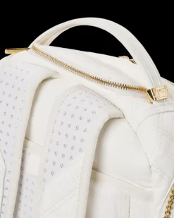 RIVIERA LE BLANC GOLD CHAIN SHARK BACKPACK (DLXV)><noscript><img width=