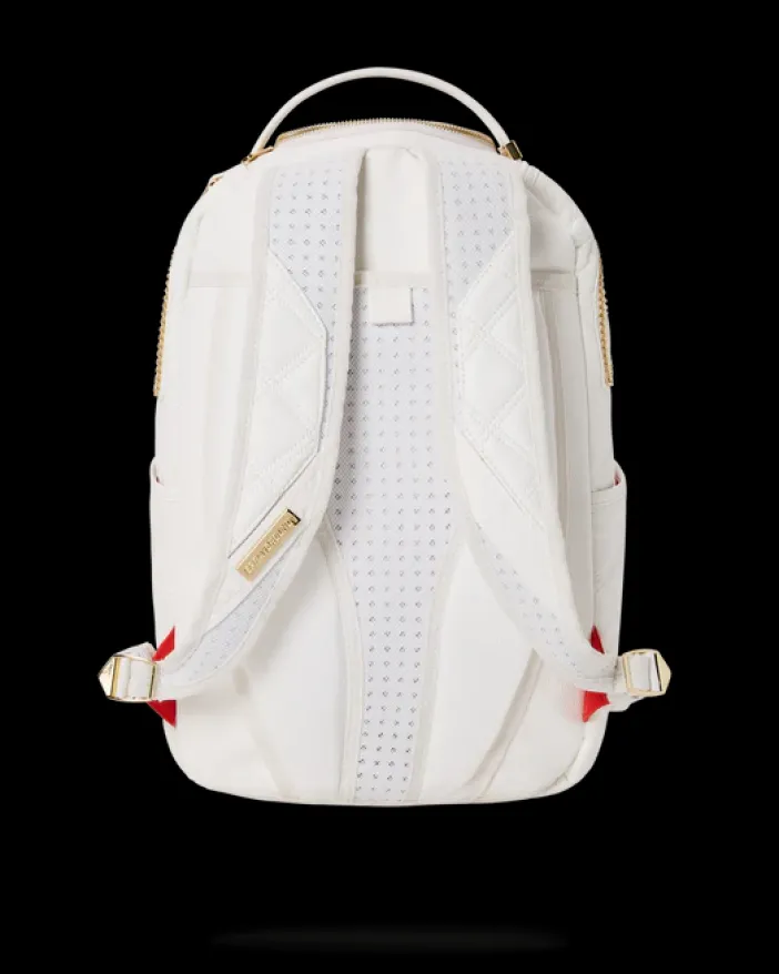 RIVIERA LE BLANC GOLD CHAIN SHARK BACKPACK (DLXV)>SPRAYGROUND