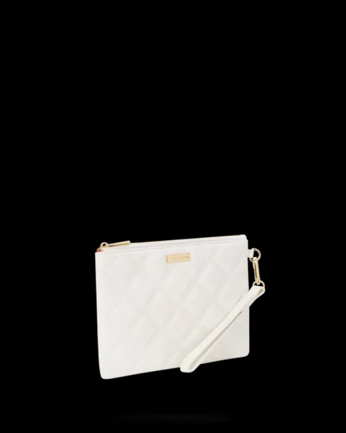 RIVIERA LE BLANC GOLD CHAIN SHARK CROSSOVER CLUTCH>SPRAYGROUND Online