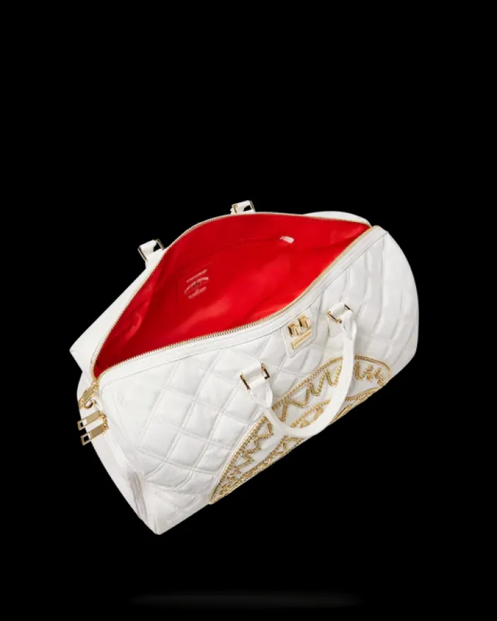 RIVIERA LE BLANC GOLD CHAIN SHARK DUFFLE>SPRAYGROUND Hot