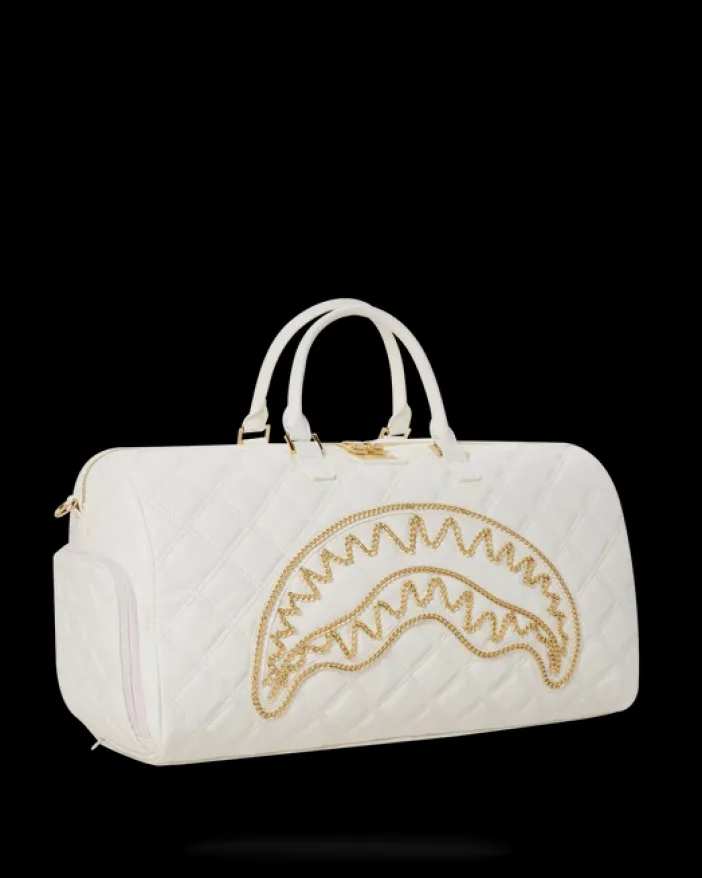 RIVIERA LE BLANC GOLD CHAIN SHARK DUFFLE>SPRAYGROUND Hot