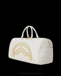 RIVIERA LE BLANC GOLD CHAIN SHARK DUFFLE><noscript><img width=
