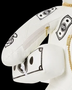 RIVIERA LE BLANC GOLD CHAIN MONEYBEAR TEDDYBEAR BACKPACK><noscript><img width=