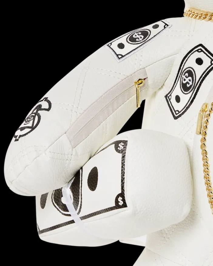 RIVIERA LE BLANC GOLD CHAIN MONEYBEAR TEDDYBEAR BACKPACK>SPRAYGROUND Best