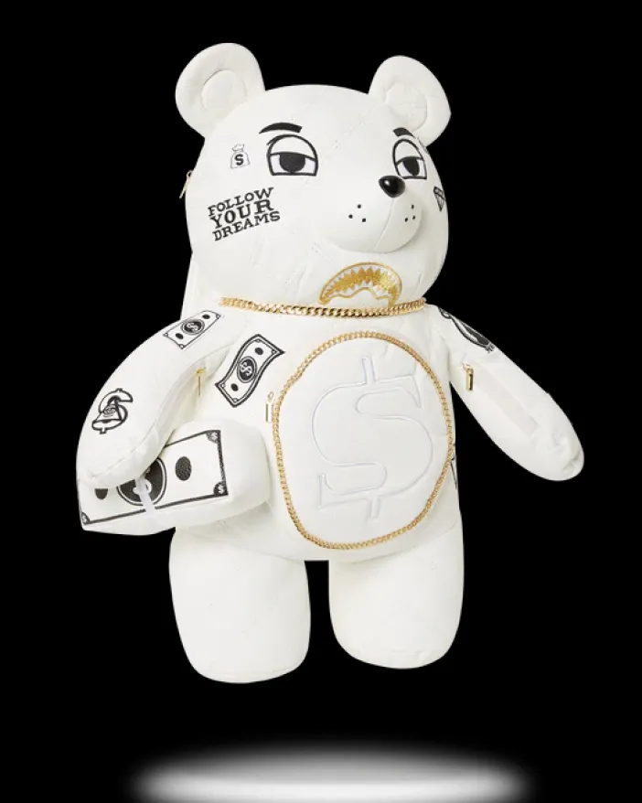 RIVIERA LE BLANC GOLD CHAIN MONEYBEAR TEDDYBEAR BACKPACK>SPRAYGROUND Best