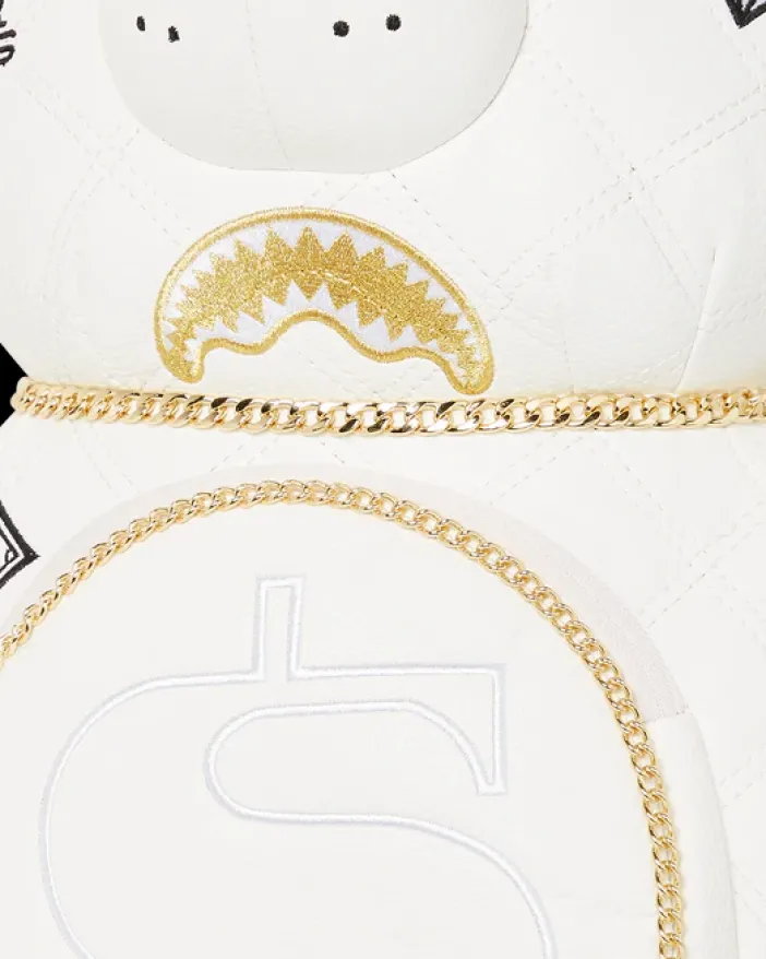 RIVIERA LE BLANC GOLD CHAIN MONEYBEAR TEDDYBEAR BACKPACK>SPRAYGROUND Best