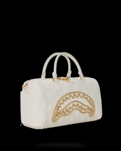 RIVIERA LE BLANC GOLD CHAIN SHARK MINI DUFFLE><noscript><img width=