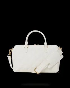 RIVIERA LE BLANC GOLD CHAIN SHARK MINI DUFFLE><noscript><img width=