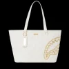 RIVIERA LE BLANC GOLD CHAIN SHARK TOTE>SPRAYGROUND Discount