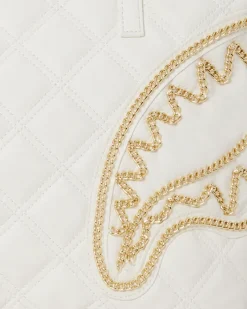 RIVIERA LE BLANC GOLD CHAIN SHARK TOTE><noscript><img width=
