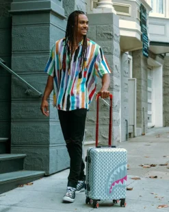 ROSE ALL DAY LA PALAIS SHARKNAUTICS HARDSHELL CARRY-ON LUGGAGE><noscript><img width=