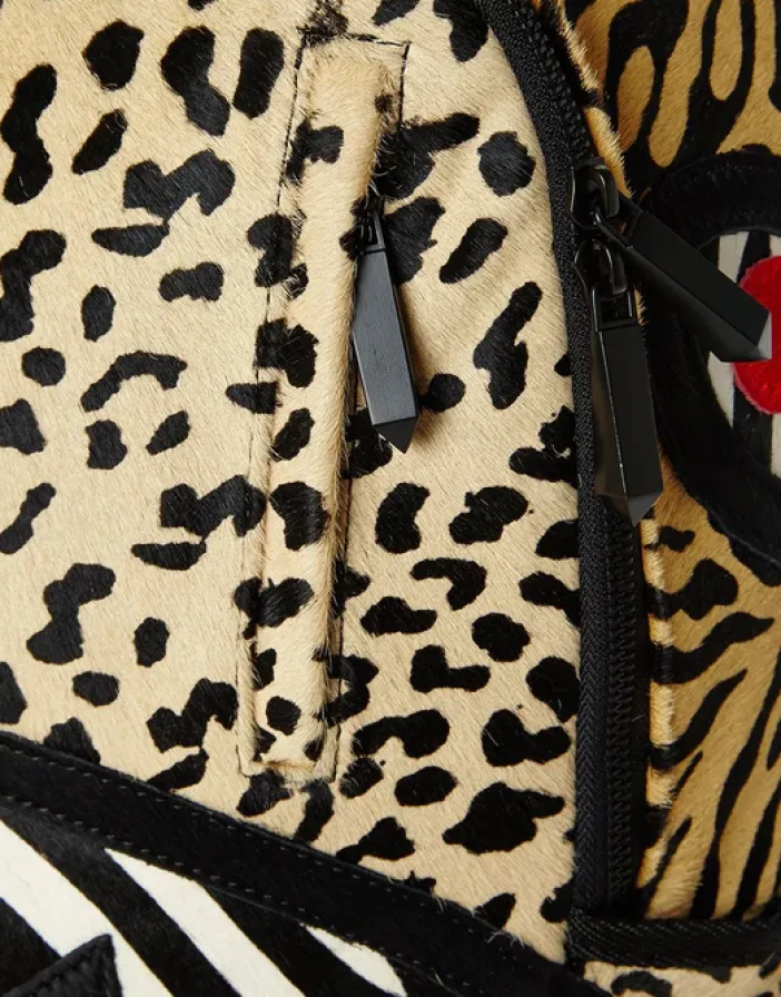 SAFARI SHARK (PONY HAIR/LEATHER) LIMITED TO 50 PCS>SPRAYGROUND