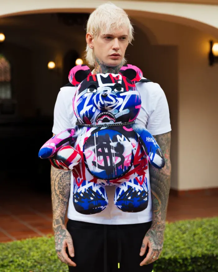 SHARK ATELIER MONEYBEAR TEDDYBEAR BACKPACK>SPRAYGROUND Discount