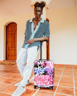 SHARK ATELIER SHARKNAUTICS HARDSHELL CARRY-ON LUGGAGE><noscript><img width=