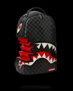 SHARK BITE SHARKS IN PARIS GRAY BACKPACK (DLXV)><noscript><img width=