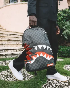 SHARK BITE SHARKS IN PARIS GRAY BACKPACK (DLXV)><noscript><img width=