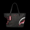 SHARK BITE SHARKS IN PARIS GRAY TOTE>SPRAYGROUND Hot