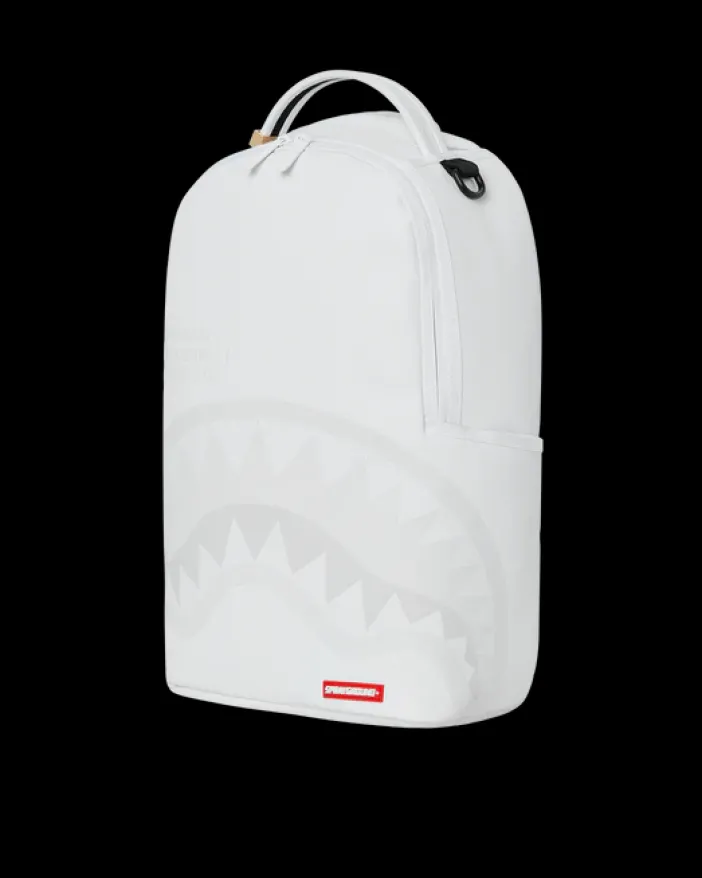 SHARK CENTRAL BACKPACK WHT/WHT (DLXV)>SPRAYGROUND Clearance