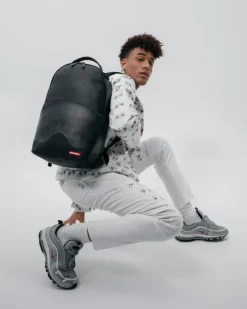 SHARK CENTRAL (BLK ON BLK) BACKPACK (DLXV)><noscript><img width=