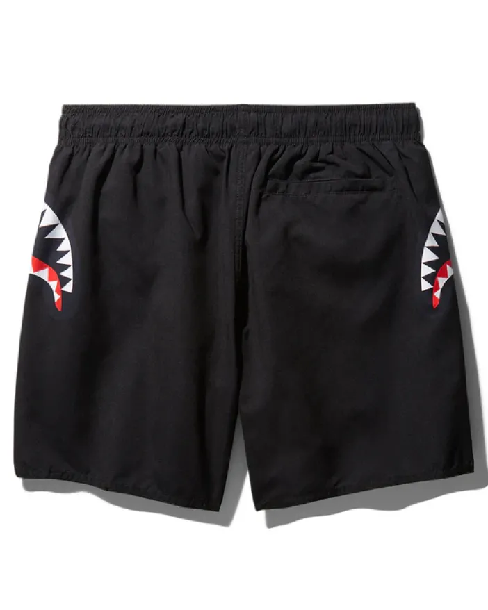 SHARK CENTRAL MIDNIGHT SWIM TRUNKS>SPRAYGROUND Outlet