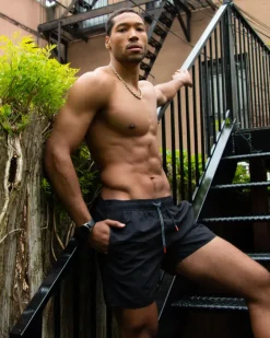 SHARK CENTRAL MIDNIGHT SWIM TRUNKS><noscript><img width=