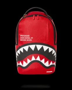 SHARK CENTRAL (RED) (DLXV)>SPRAYGROUND New