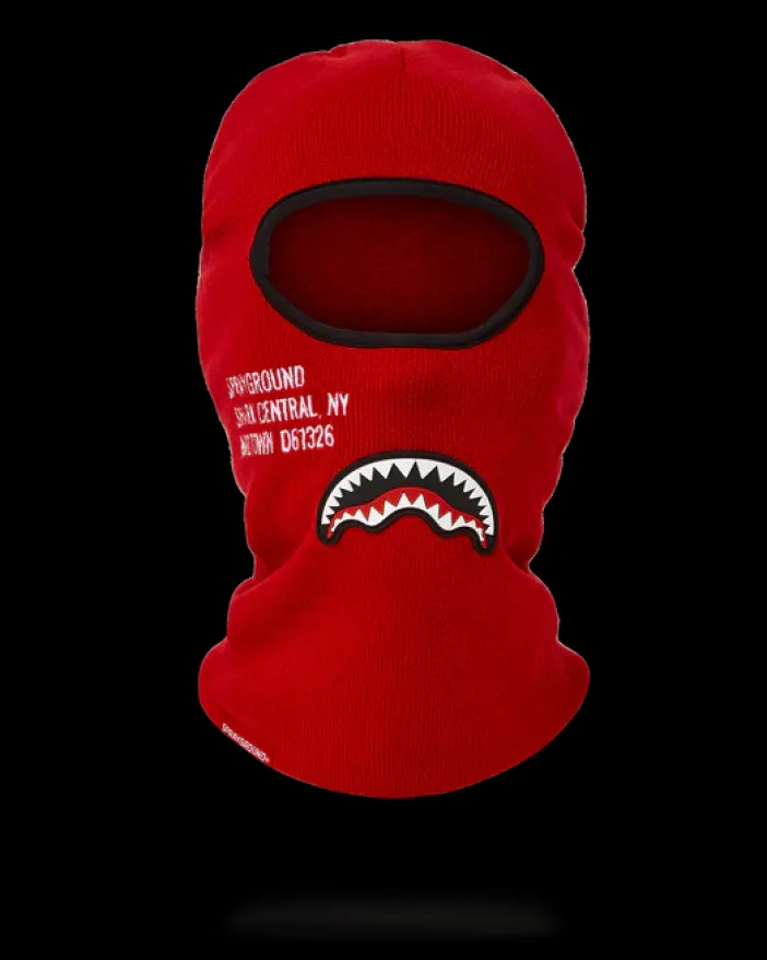 SHARK CENTRAL SKI MASK (RED)>SPRAYGROUND Best