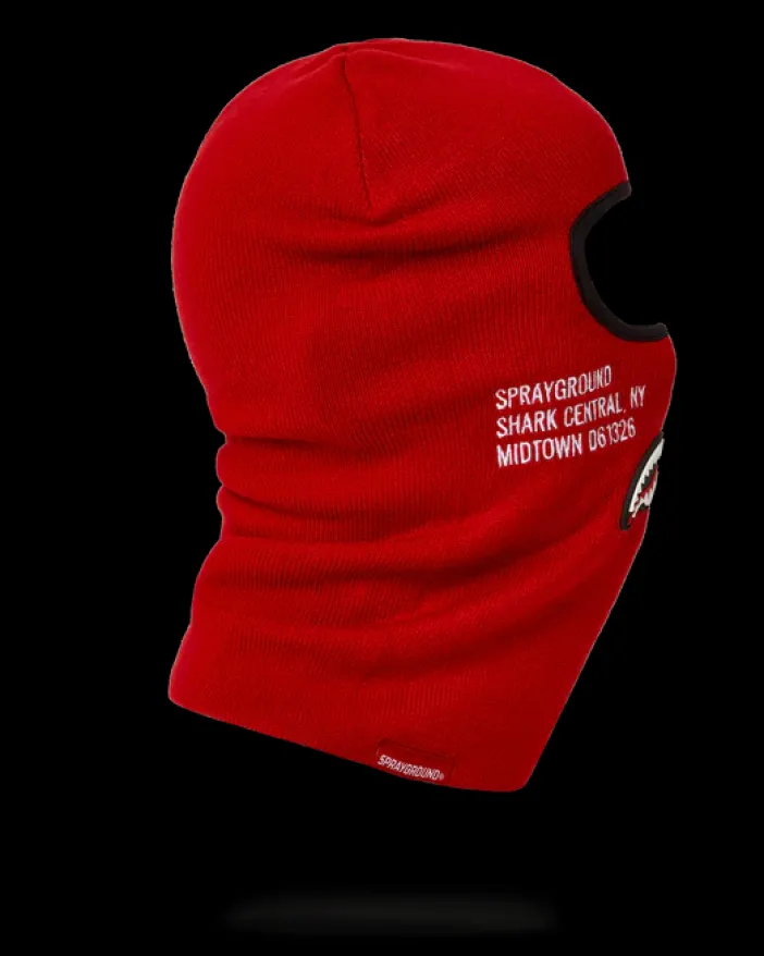 SHARK CENTRAL SKI MASK (RED)>SPRAYGROUND Best
