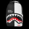SHARK CENTRAL SPLIT BACKPACK BLK/WHT (DLXV)>SPRAYGROUND Online