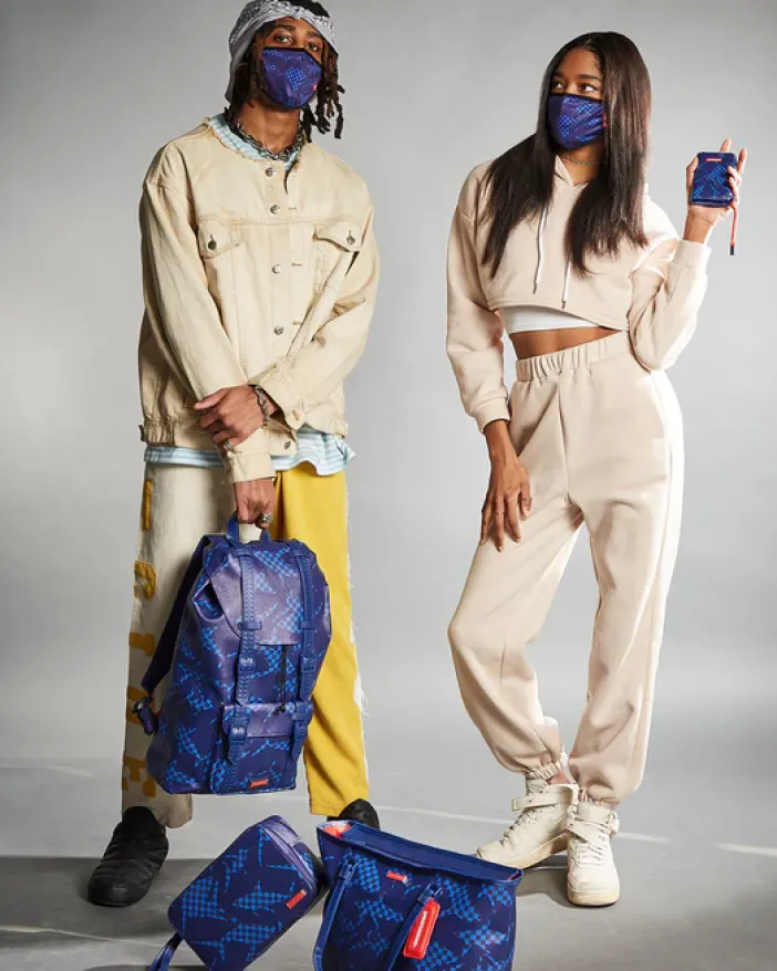 SHARK CHECK (BLUE) HILLS BACKPACK>SPRAYGROUND Best